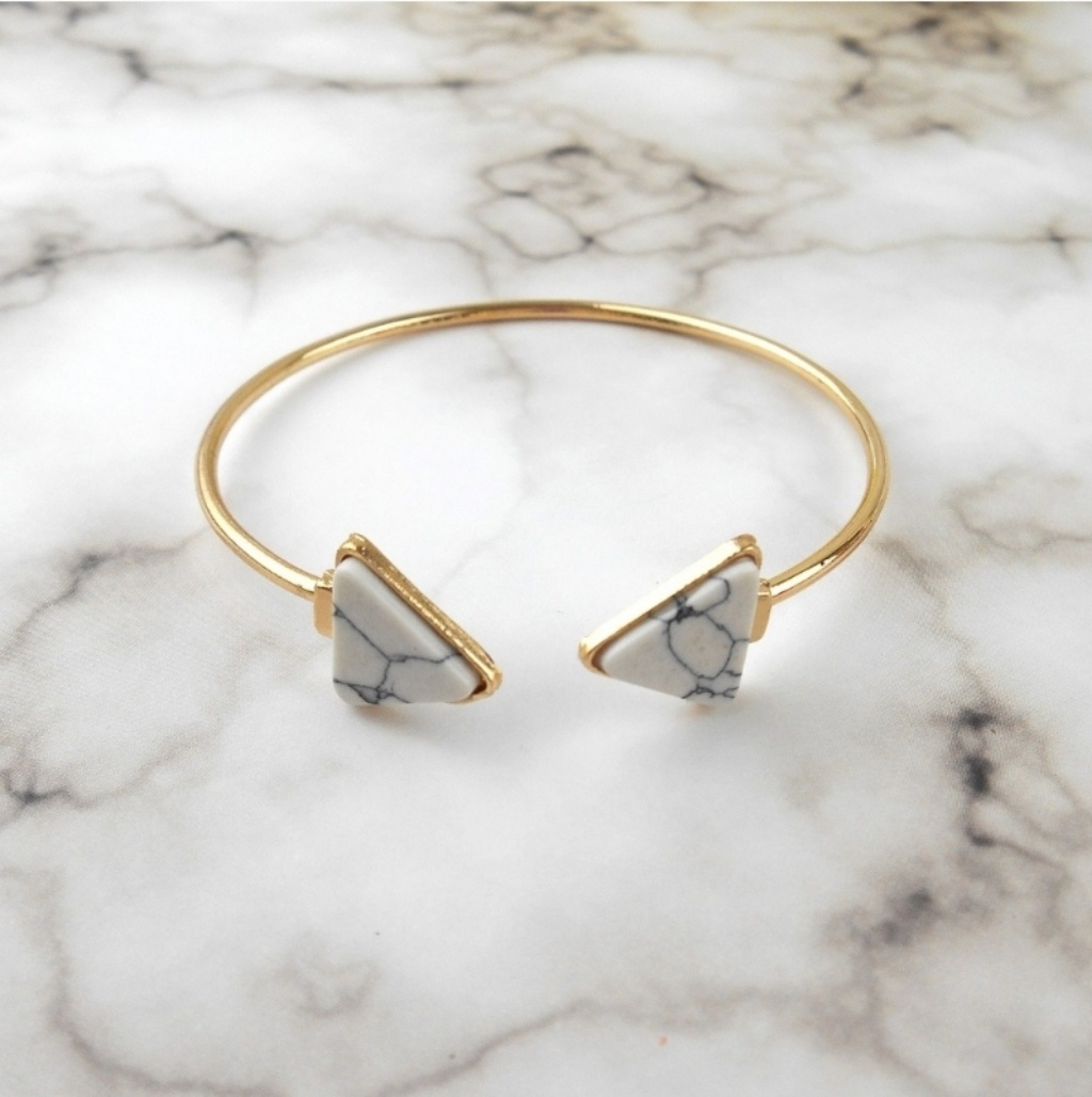 Triangle Cuff Bracelet